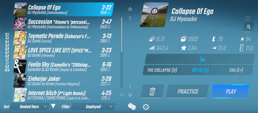 Better Song List v1.0.0